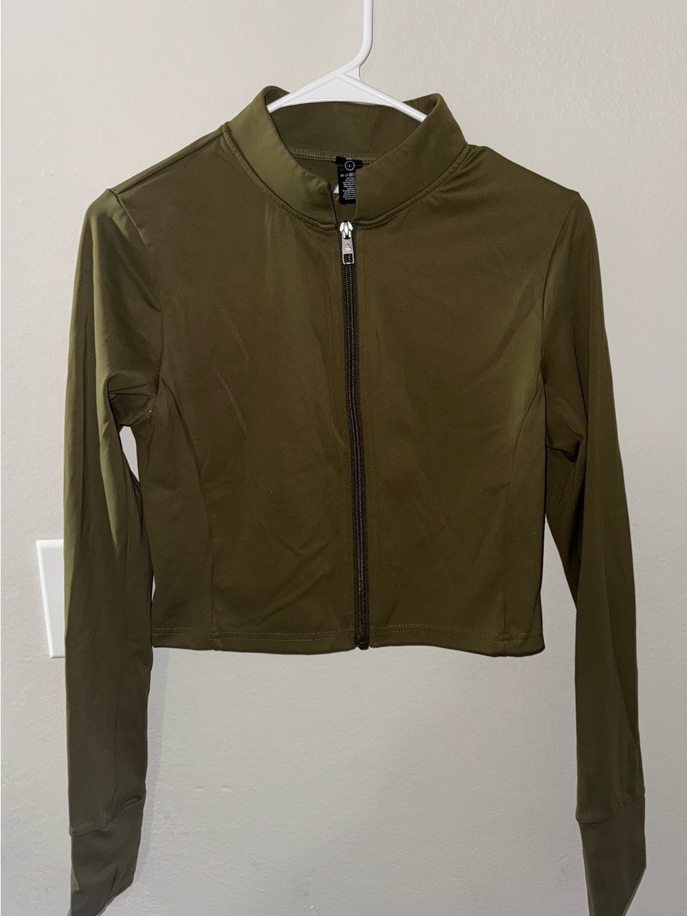 Balance Athletica Olive Green Active Jacket with Zip